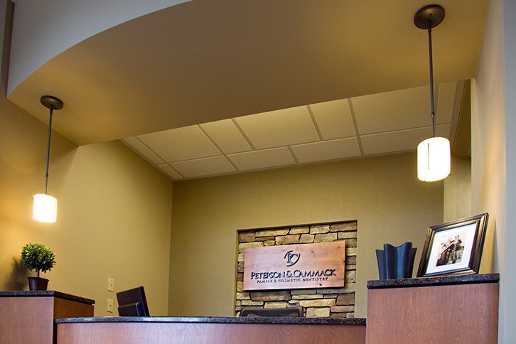 Lacey Washington dental office reception desk